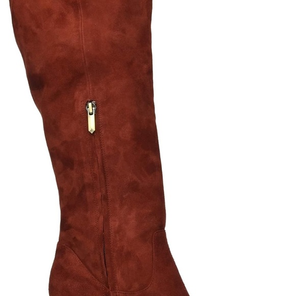 Sam Edelman Burgundy Hai Knee High Boots - Picture 2 of 10